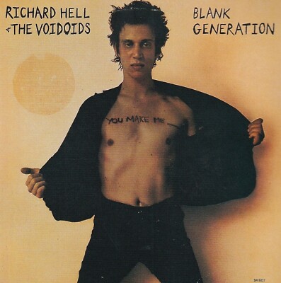 Richard Hell & The Voidoids - Blank Generation - Mini Poster & Card Frame
