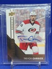 2016-17 Upper Deck Overtime Rookies Gold Foil Trevor Carrick Carolina Hurricanes