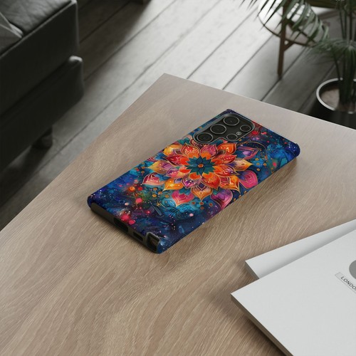 Mandala Flower Watercolor Phone Case for iPhone, Samsung Galaxy, Pixel - 第 196/256 張圖片