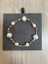 BAUBLEBAR  GLASS PEARL MULTI BEADED STACKABLE BRACELET HARVEY NICHOLS CHRISTMAS 