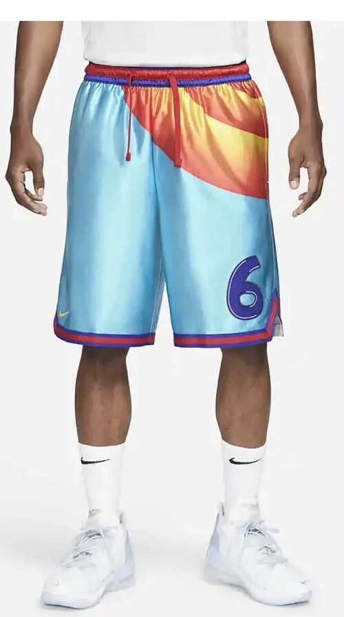 NEW Nike Mens LeBron x Space Jam Basketball Shorts DJ3869-434 Size