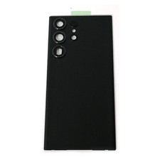 For Samsung Galaxy S23 Ultra Battery Back Cover Housing Case Camera Lens Black