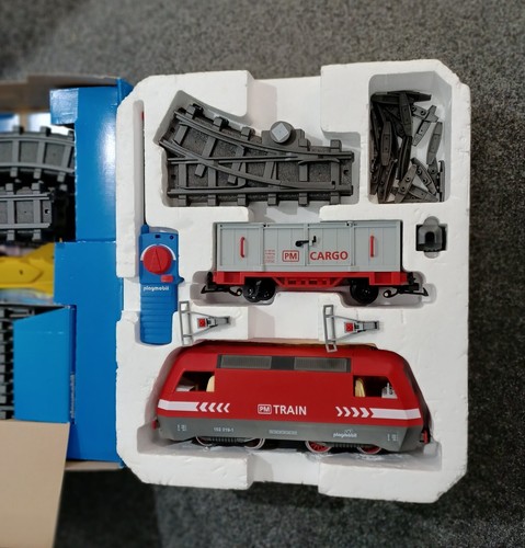 Playmobil RC Lok / Güterlok aus 4010 mit Licht + Fernbedienung ! GUTER Zustand ! - Bild 2 von 4