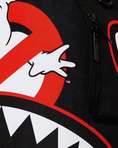 Sprayground Ghostbusters Shark Backpack🔥New Black Bookbag School Bag - Picture 6 of 11