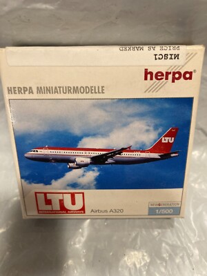VTG,  HERPA WINGS, LTU,  AIRBUS A320, #501774,  NIB! 1:500, NIB!