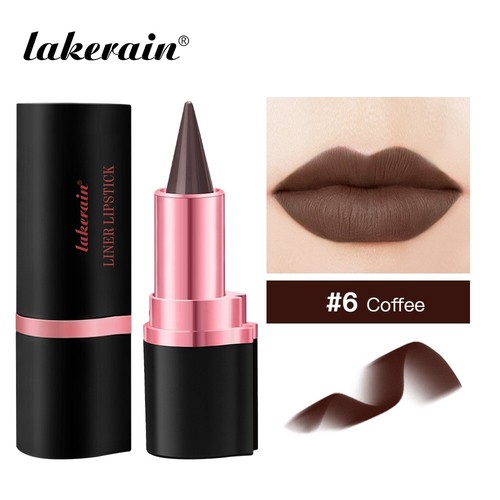 Lakerain 2-in-1 Lip Liner & Stick: Longwear, Precise Tip - Smudge Proof Duo - Picture 21 of 21
