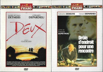 ZWEI + LUSTIGER ORT FÜR EINE BEGEGNUNG: DEPARDIEU, DENEUVE, ZIDI, DETMERS