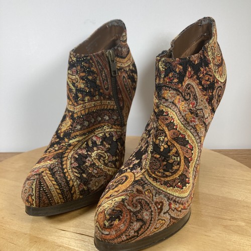 Botas de colección para mujer Diba inspiradas en el tobillo cachemira afiladas talla 9M - Imagen 12 de 12