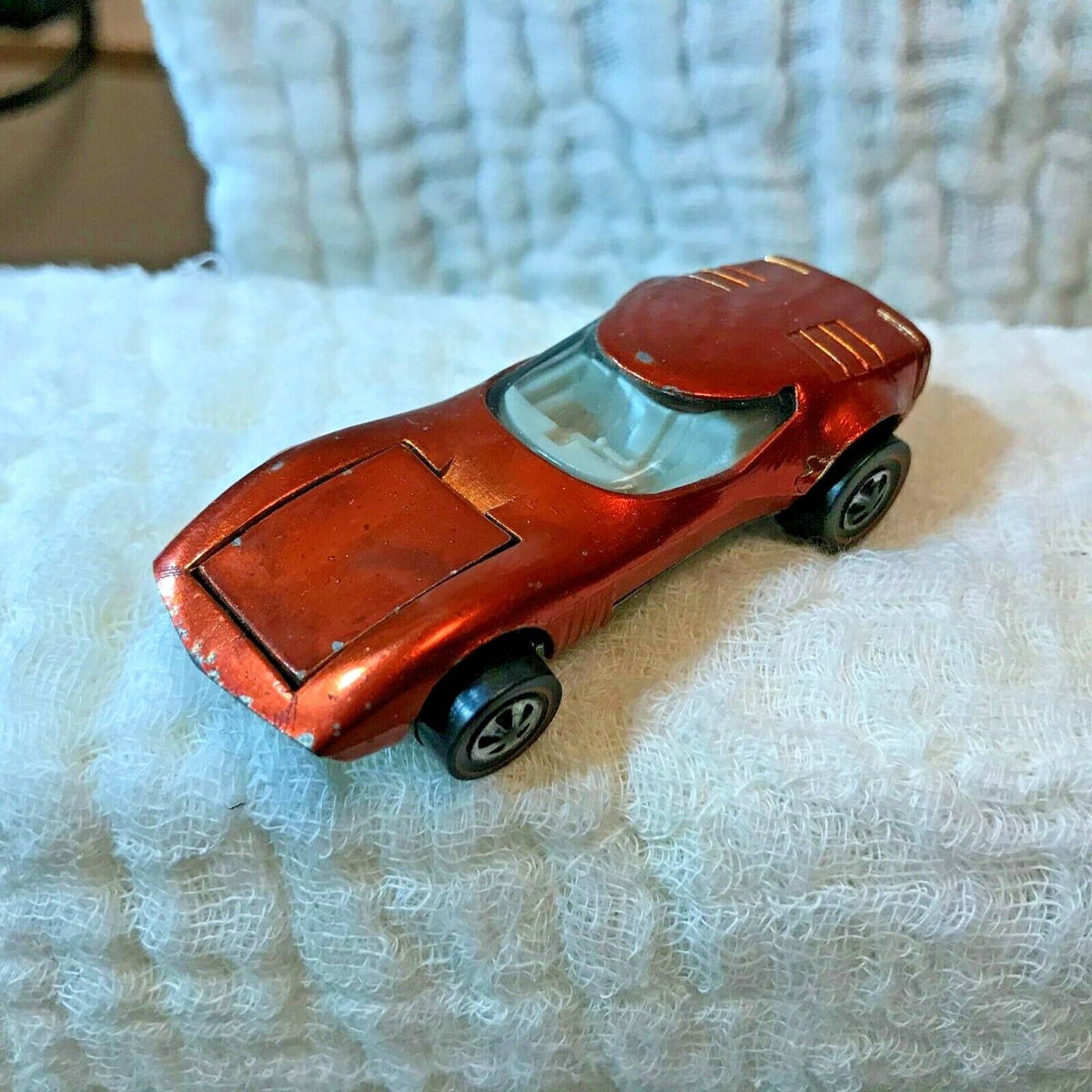 HotWheels Torero 1968 ホットウィール ヴィンテージ US製 Hot Wheels Redline Orange Torero 1968 Mattel US Light