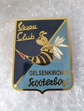 Plakette Vespa Club Gelsenkirchen Scooterboys