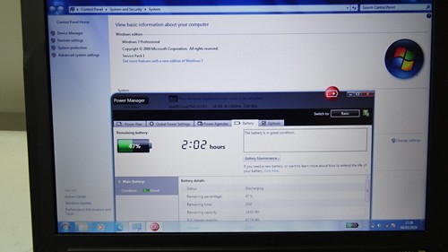 Lenovo ThinkPad X201, intel Core i5, 3GB RAM, 160GB HDD, Win 7 Pro 32bit, WiFi - Imagen 7 de 10