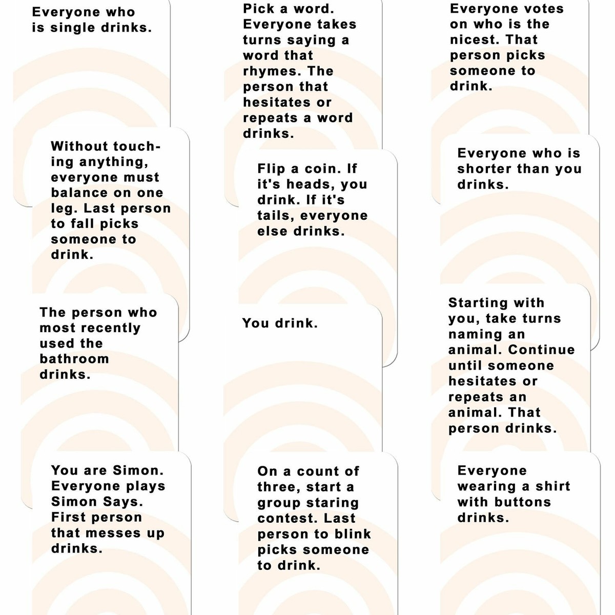 Deceive Or Drink! Gioco Di Carte Per Feste – 100 Carte, Bere, Mentire E Divertirsi – Versione Inglese, Dai 18 Anni - 2