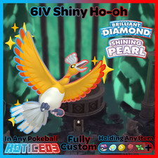 ✨ SHINY 6IV HO-OH ✨ Pokemon Brilliant DIAMOND and Shining PEARL lv100 + EVs