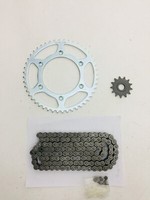 Set ÜBertragung Kette Set Transmission Chain Honda Crf 250 Von 2011 Al 2014