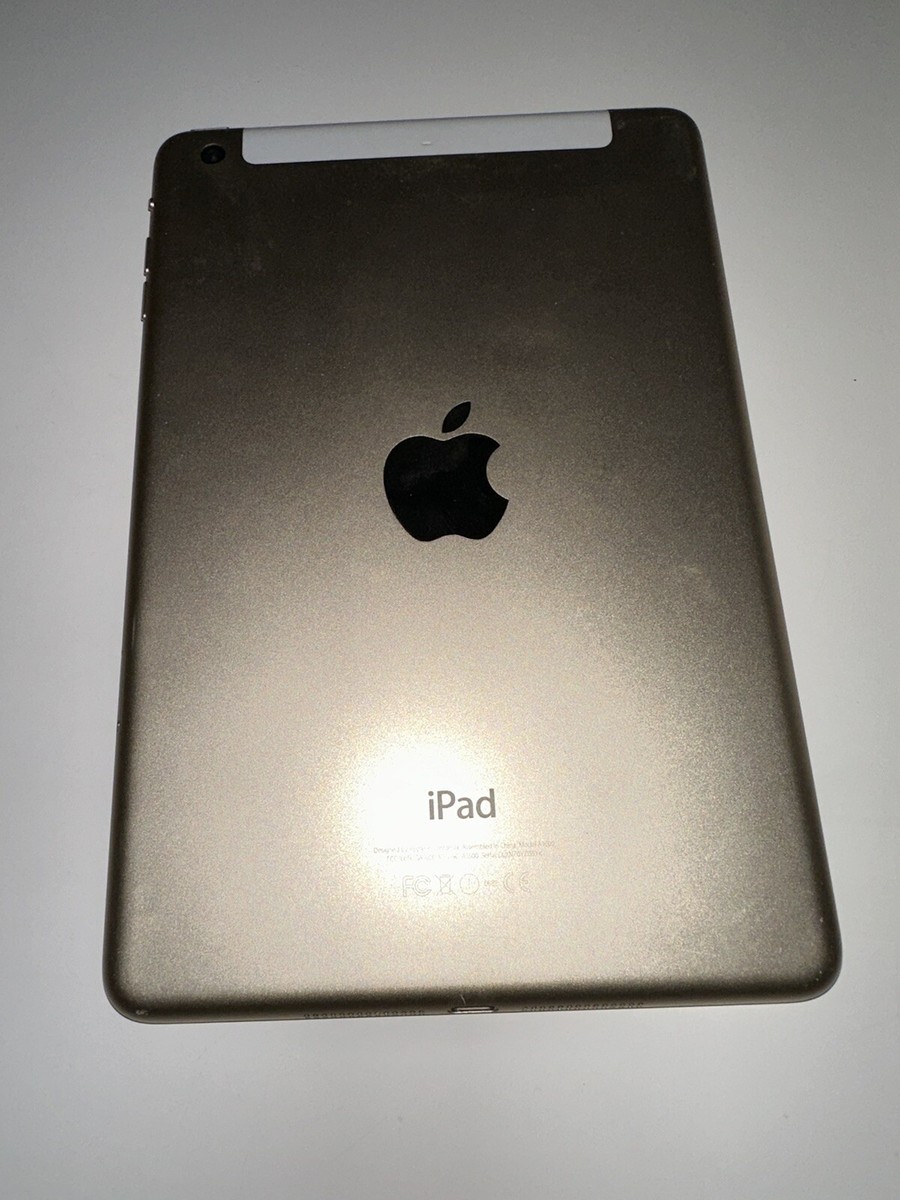 Apple iPad mini 3 128GB, Wi-Fi + Cellular (Unlocked), 7.9in - Gold (CA) Apple iPad mini 3 128GB, Wi-Fi + Cellular (Unlocked), 7.9in - Gold (CA)