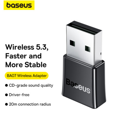 Bluetooth Adapter 5.3 Transmitter Dongle Stick PC Notebook Tablet USB Adapter