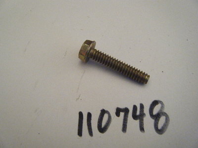 NEW MCCULLOCH 125C FAN BAFFLE HEX SCREW 10-24x1 PART NUMBER 110748