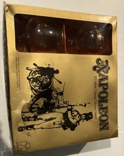 Vintage Dema 6 Cognac Glasses Mid Century Modern Napoleon Brandy Glasses In Box.