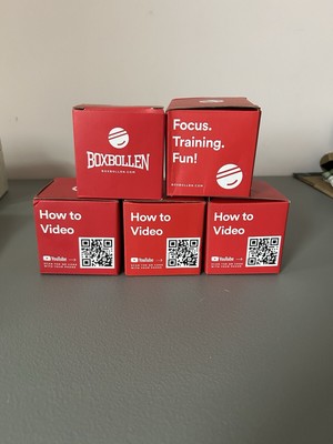 This listing is for a set of 5 Boxbollen Original with App- Boxing Balls