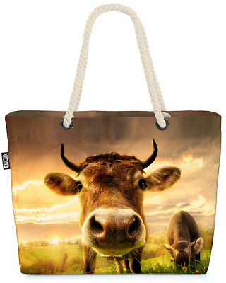VOID Tasche Kuh Weide Landschaft Kuh Weide Landschaft Natur Tiere