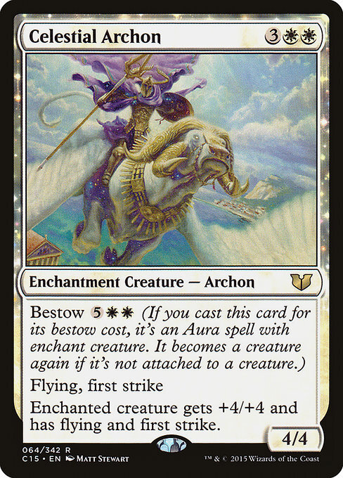 CELESTIAL ARCHON mtg NM-M Commander 2015 Rare 1 Card