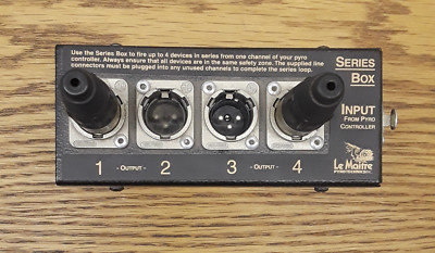 Le Maitre 4-Way Pyro Controller Series Box (Brand New!)