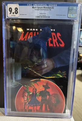 Mark Spears Monsters #2 Wizard Of Oz Globe Exclusive Variant LTD 200 CGC 9.8