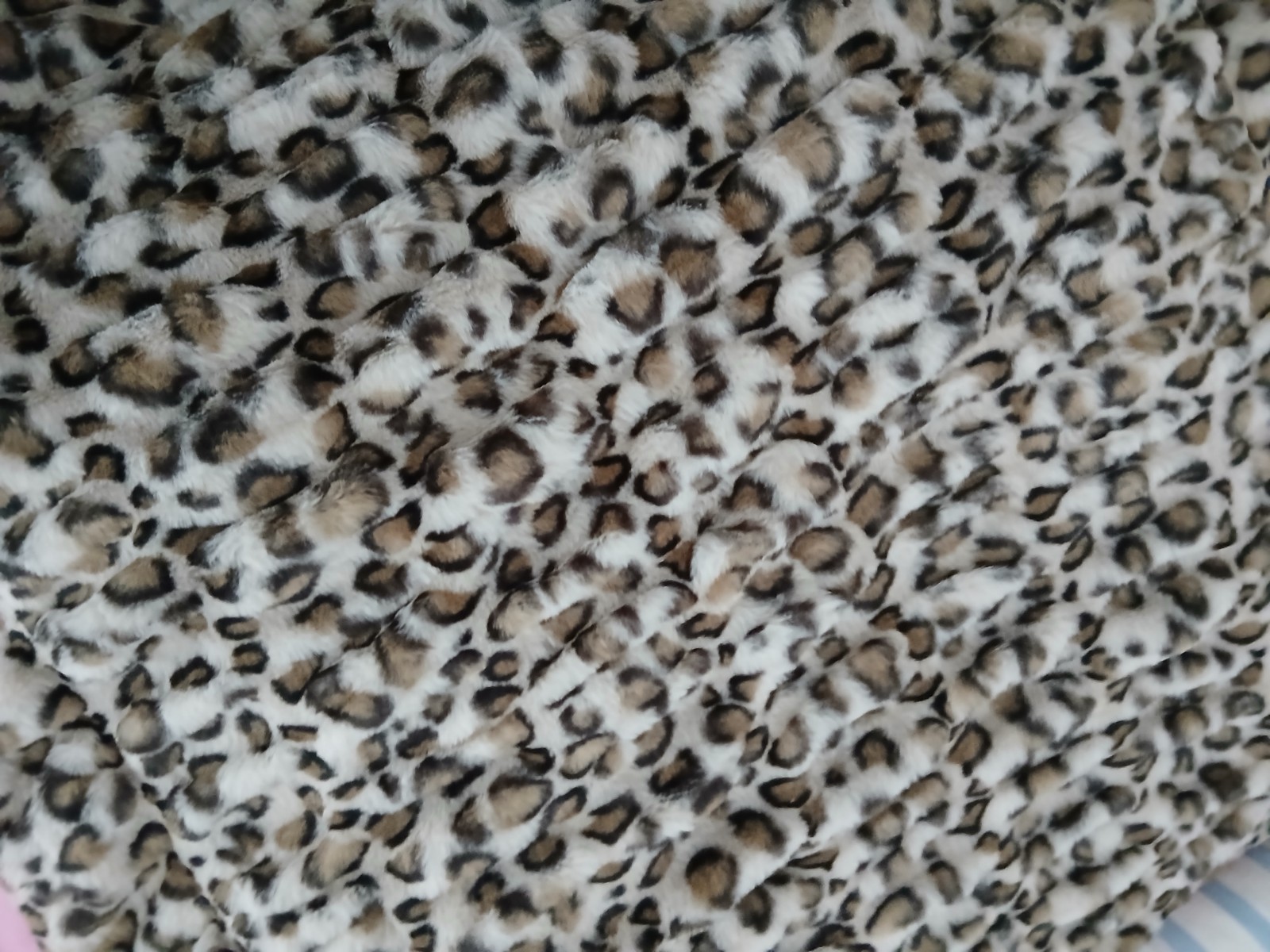 Neue Mont Chalet Bettwäsche 135x200 Leo Getiegert Chinchilla Look Beige Schwarz