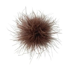 Dainty Feather Flower Large Brooch Pin for Women Men Elegant Oversized Floral...