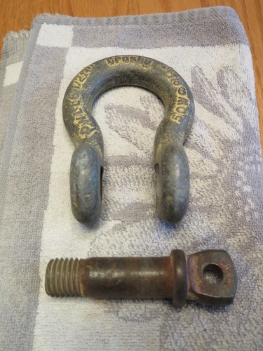 Crosby WLL 6 1/2 Ton Shackle Clevis Anchor Rigging 7/8" USA