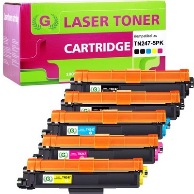 XXL Toner Kompatibel zu Brother TN247 TN243 MFC-L3750CDW DCP-L3510CDW HL-L3210CW