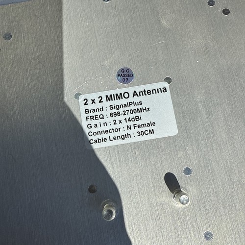 Signalplus 2x2 MIMObPanel External Antenna for 4G LTE/5G Hotspots 2x14dB - 第 4/6 張圖片