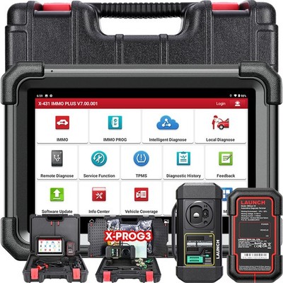 2026 Launch X431 IMMO PLUS PRO 5 X-PROG 3 Diagnosegerät Key Schlüssel Programm