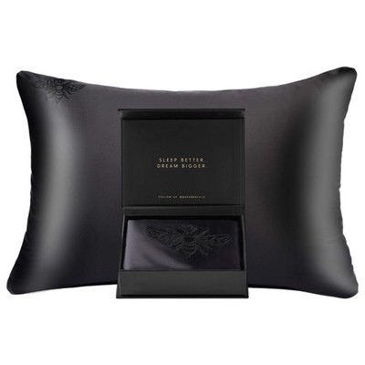 QUEEN BEE SILK - Silk Pillowcase for Hair and Skin - 22 Momme Mulberry Silk -