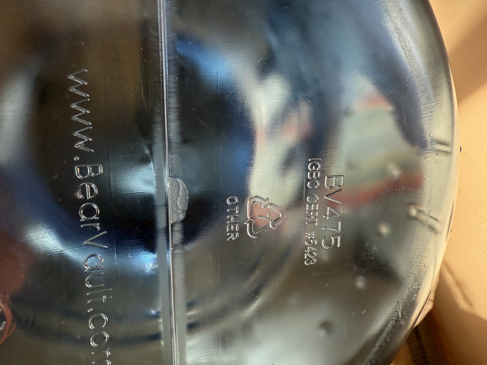 BearVault Canister for Backpacking BV475. Bear-Resistant Food Container for Camp