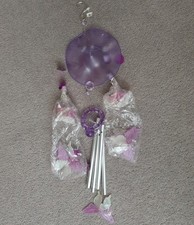 Image of Windchime Pink Butterfly