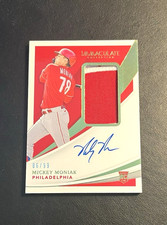 2021 Immaculate ROOKIE PATCH AUTO SSP /99 Mickey Moniak Rookie Card RC