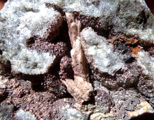 Quartz hematite Marienberg Lauta Erzgebirge