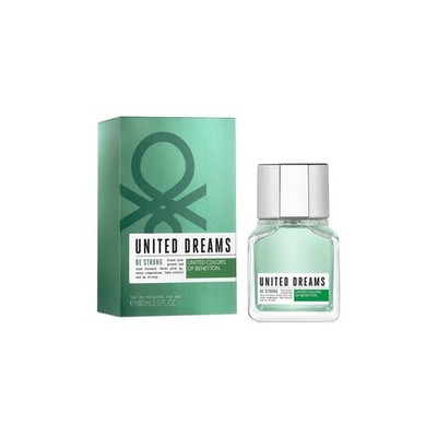United Dreams Be Strong by Benetton For Men EDT Spray 3.4oz NEW IN SEALED BOX.