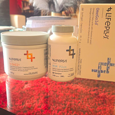 Lifeplus X-Cell+ 336g + MSM Plus 240 Tabletten 200g + OmeGoGold 60 Softgel