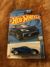 2022 Hot Wheels 2020 Corvette 106/250 HCW39 Factory Fresh 3/10 Blue