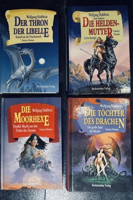 Wolfgang Hohlbein Der Thron Libelle Helden Mutter Moorhexe Töchter des Drachen