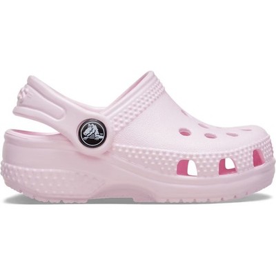 Crocs Littles Baby Classic Clogs in Pink Milk
