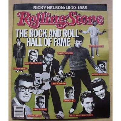 VARIOUS 1986 ROLLING STONE NO.467 MAGAZINE FEB 13 1986 ROCK AND ROLL HALL OF FAM