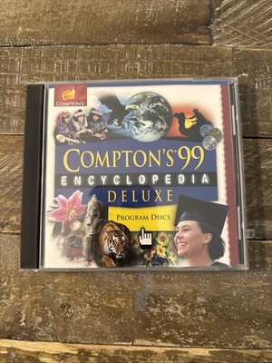 Comptons 99 Encyclopedia Deluxe Software PC Cd Rom