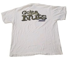 Vtg 90s No Fear Snickers Gotta Have Nuts Single Stitch T Shirt 2XL Made in USA