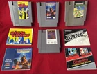 Vintage NES Game Lot w/Manuals, Tested+Working Except TMNT (Please SEE Notes)