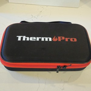 ThermoPro TP-20S Wireless Remote Meat Thermometer Dual Probe Orange BBQ Case