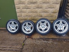 Original Genuine 18 Inch BMW Alloys Wheels With Tyres