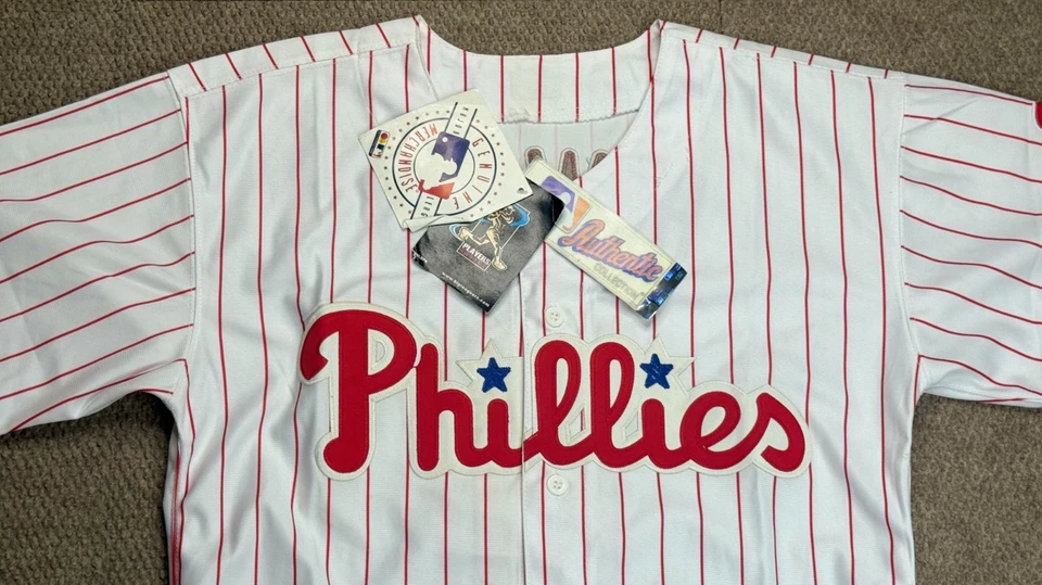 Majestic MLB Philadelphia Phillies #6 Ryan Howard Baseball Jersey Size 48 - Image 2 of 4